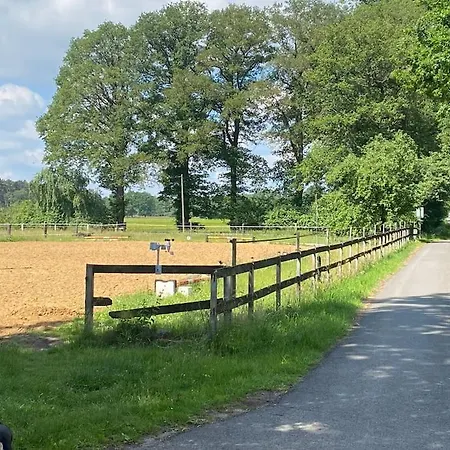 Wunderschoene Ferienwohnung Auf Dem Bauernhof Greven Buitenkant foto